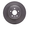 E-Line Blank Brake Rotor, 2013-2020 Ford/Lincoln/Mercury/Mazda, Position: Rear - image 1