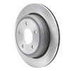 E-Line Blank Brake Rotor, 2010-2011 Ford/Lincoln/Mercury/Mazda, Position: Rear - image 2