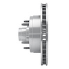 E-Line Blank Brake Rotor, 1973-1993 Ford/Lincoln/Mercury/Mazda, Position: Front - image 1