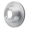 E-Line Blank Brake Rotor, 1968-1976 Ford/Lincoln/Mercury/Mazda, Position: Front - image 3