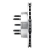 E-Line Blank Brake Rotor, 1993-1994 Ford/Lincoln/Mercury/Mazda, Position: Front - image 3