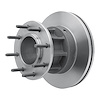 E-Line Blank Brake Rotor, Fits Select Ford/Lincoln/Mercury/Mazda, Position: Front - image 1