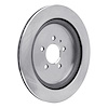 E-Line Blank Brake Rotor, 2013-2014 Ford/Lincoln/Mercury/Mazda, Position: Rear - image 1
