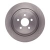 E-Line Blank Brake Rotor, Fits Select Ford/Lincoln/Mercury/Mazda, Position: Rear - image 4