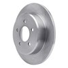 E-Line Blank Brake Rotor, 1991-1995 Ford/Lincoln/Mercury/Mazda, Position: Rear - image 3