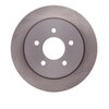 E-Line Blank Brake Rotor, 1996-2002 Ford/Lincoln/Mercury/Mazda, Position: Rear - image 2