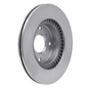 E-Line Blank Brake Rotor, 1987-1990 Acura/Honda, Position: Front - image 3