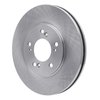 E-Line Blank Brake Rotor, 1991-1996 Acura/Honda, Position: Front - image 2