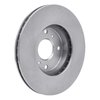 E-Line Blank Brake Rotor, 1998-1999 Acura/Honda, Position: Front - image 3