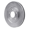 E-Line Blank Brake Rotor, 1997-2005 Acura/Honda, Position: Front - image 1