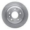 E-Line Blank Brake Rotor, 1999-2001 Acura/Honda, Position: Rear - image 3