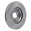 E-Line Blank Brake Rotor, 2004-2008 Acura/Honda, Position: Front - image 1