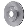 E-Line Blank Brake Rotor, 2005-2012 Acura/Honda, Position: Front - image 3