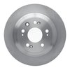 E-Line Blank Brake Rotor, 2005-2012 Acura/Honda, Position: Rear - image 2