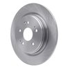 E-Line Blank Brake Rotor, Fits Select Acura/Honda, Position: Rear - image 2