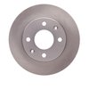 E-Line Blank Brake Rotor, 1983-1987 Acura/Honda, Position: Front - image 3