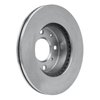 E-Line Blank Brake Rotor, 1984-1990 Acura/Honda, Position: Front - image 3
