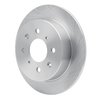 E-Line Blank Brake Rotor, 1988-2001 Acura/Honda, Position: Rear - image 3