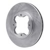 E-Line Blank Brake Rotor, 1990-1997 Acura/Honda, Position: Front - image 2