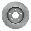 E-Line Blank Brake Rotor, 2002-2015 Acura/Honda, Position: Front - image 1