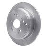 E-Line Blank Brake Rotor, 2002-2004 Acura/Honda, Position: Rear - image 2