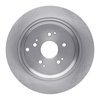 E-Line Blank Brake Rotor, 2002-2004 Acura/Honda, Position: Rear - image 3