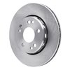 E-Line Blank Brake Rotor, 1990-1992 Mercedes-Benz, Position: Front - image 2