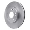 E-Line Blank Brake Rotor, 1990-1995 Mercedes-Benz, Position: Front - image 3