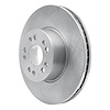 E-Line Blank Brake Rotor, 1991-1999 Mercedes-Benz, Position: Front