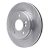E-Line Blank Brake Rotor, 1992-1994 Mercedes-Benz, Position: Rear - image 3