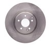 E-Line Blank Brake Rotor, 2006-2007 Mercedes-Benz, Position: Front - image 4