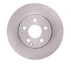 E-Line Blank Brake Rotor, 2008-2015 Mercedes-Benz, Position: Front - image 2