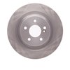 E-Line Blank Brake Rotor, 2010-2018 Mercedes-Benz, Position: Rear - image 3