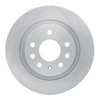 E-Line Blank Brake Rotor, 2003-2011 GM, Position: Rear - image 2