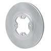 E-Line Blank Brake Rotor, 1981-1988 Infiniti/Nissan, Position: Front - image 2