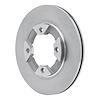 E-Line Blank Brake Rotor, 1982-1986 Infiniti/Nissan, Position: Front - image 1