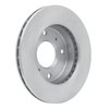 E-Line Blank Brake Rotor, 1989-1996 Infiniti/Nissan, Position: Front - image 3