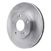 E-Line Blank Brake Rotor, 1989-1990 Infiniti/Nissan, Position: Front - image 4