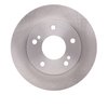 E-Line Blank Brake Rotor, 1994-1996 Infiniti/Nissan, Position: Front - image 2
