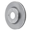 E-Line Blank Brake Rotor, 2007-2014 Infiniti/Nissan, Position: Front - image 3