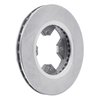 E-Line Blank Brake Rotor, 1984-1986 Infiniti/Nissan, Position: Front - image 3