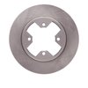 E-Line Blank Brake Rotor, 1984-1986 Infiniti/Nissan, Position: Front - image 4
