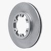 E-Line Blank Brake Rotor, 1985-2002 Infiniti/Nissan, Position: Front - image 4