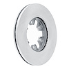E-Line Blank Brake Rotor, 1985-1997 Infiniti/Nissan, Position: Front - image 1