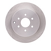 E-Line Blank Brake Rotor, 2005-2012 Infiniti/Nissan, Position: Rear - image 1