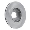 E-Line Blank Brake Rotor, 1990-1992 Infiniti/Nissan, Position: Front - image 3
