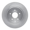 E-Line Blank Brake Rotor, 1990-1996 Infiniti/Nissan, Position: Rear - image 2