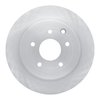 E-Line Blank Brake Rotor, 1993-2001 Infiniti/Nissan, Position: Rear - image 3