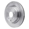 E-Line Blank Brake Rotor, 2003-2008 Infiniti/Nissan, Position: Rear - image 4