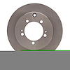 E-Line Blank Brake Rotor, 1992-1996 Mitsubishi, Position: Rear - image 1